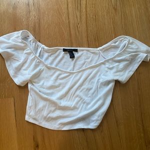 CLOSET CLEAROUT ‼️Forever 21 white top